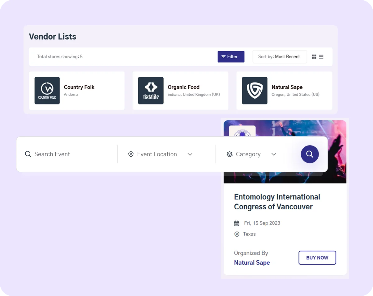 Event Filtering and Search