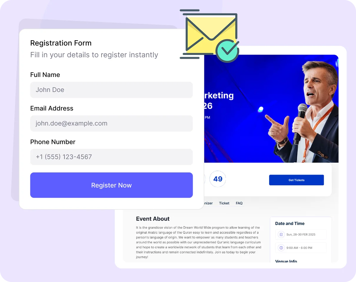 Built-in Email Automation Builder