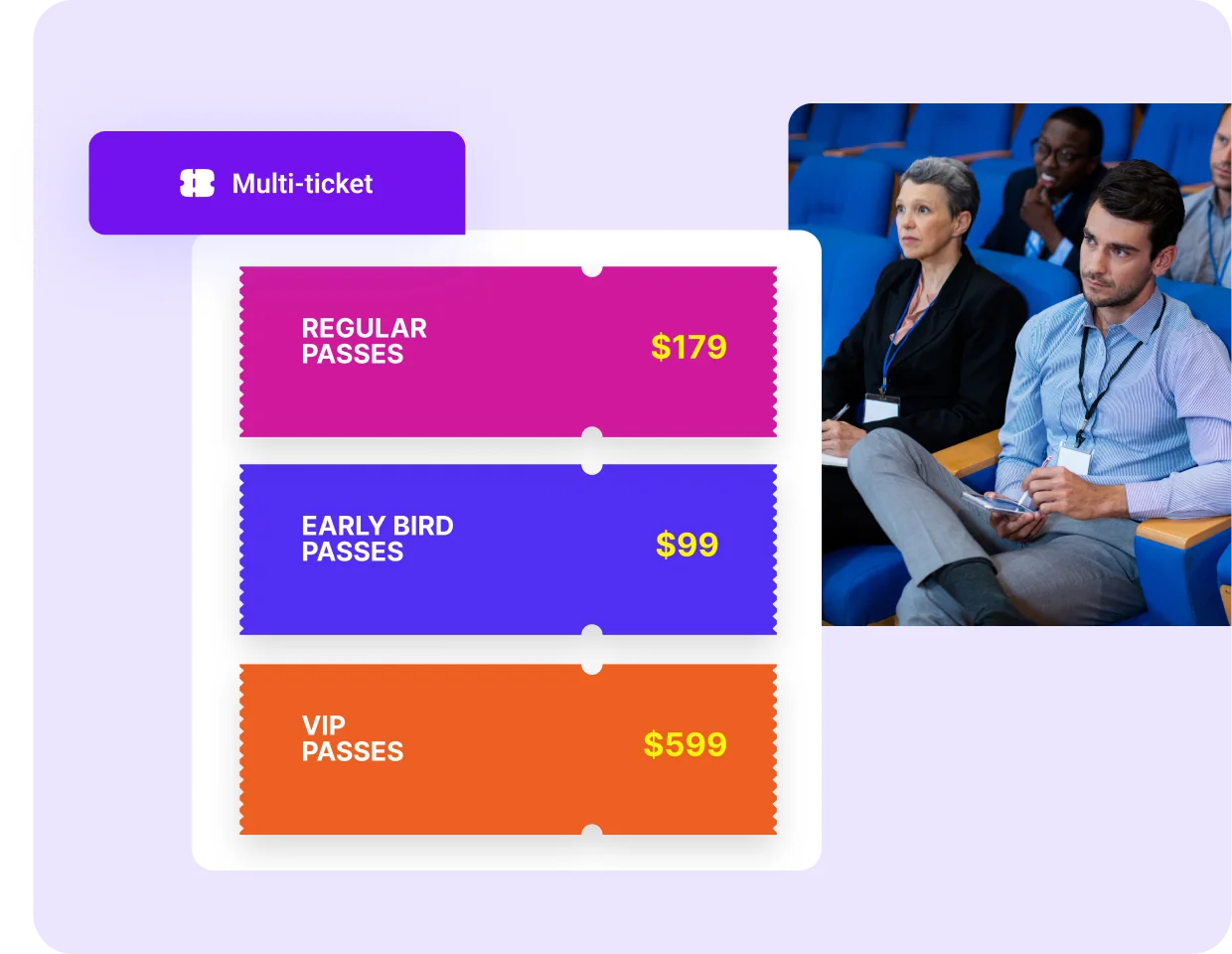 Multiple Ticket Types in One Event
