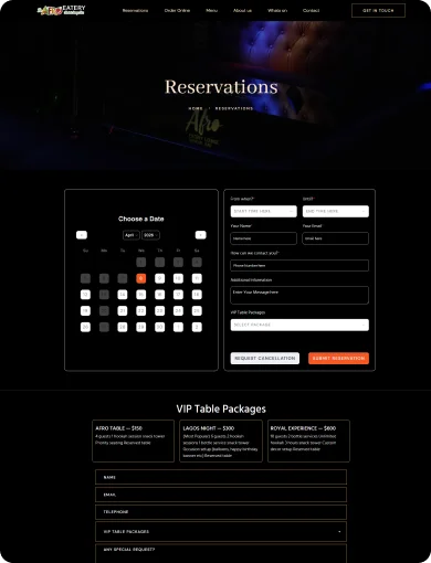 Theafroeatery