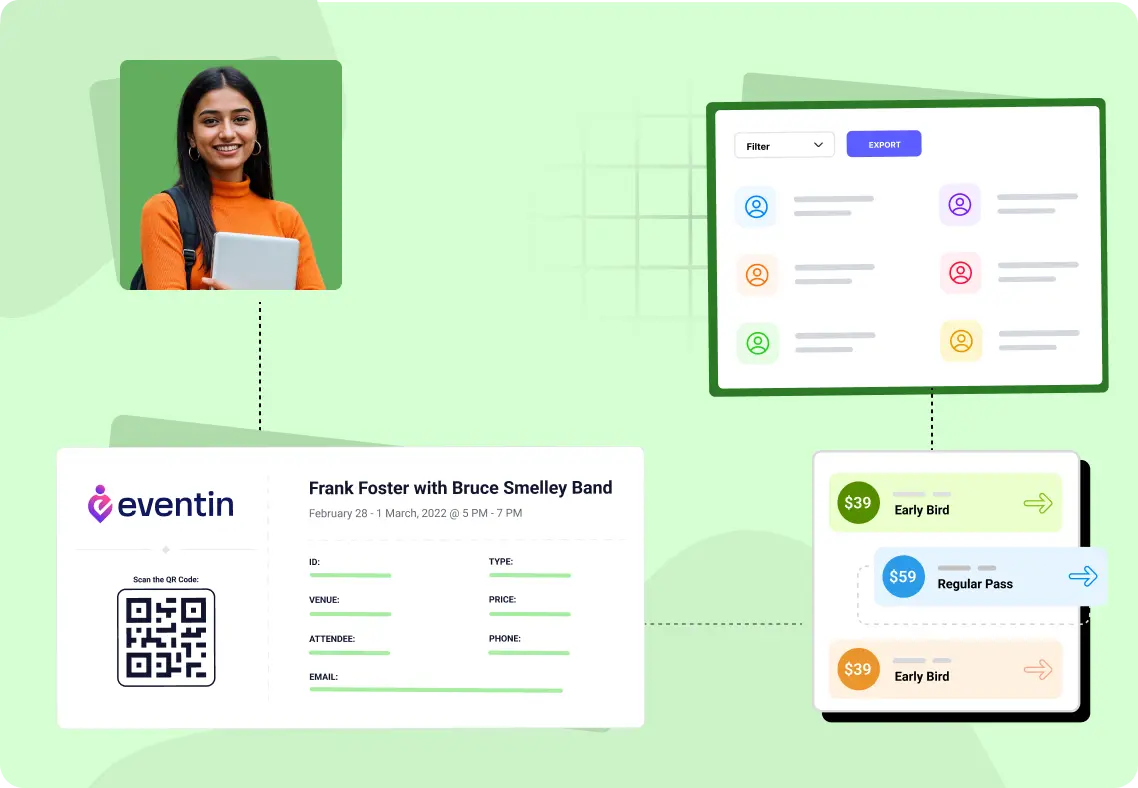 Simple Student Registration & Ticketing