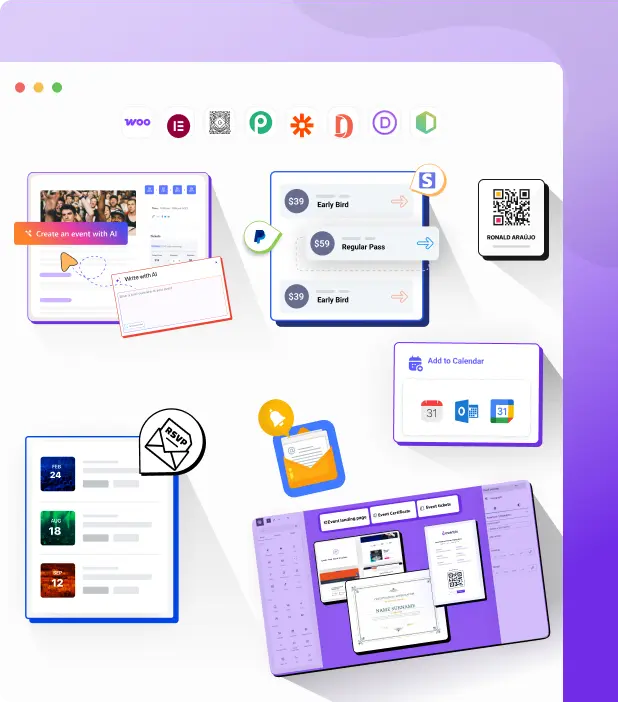 Eventin Events Management Plugin For WordPress Screenshot